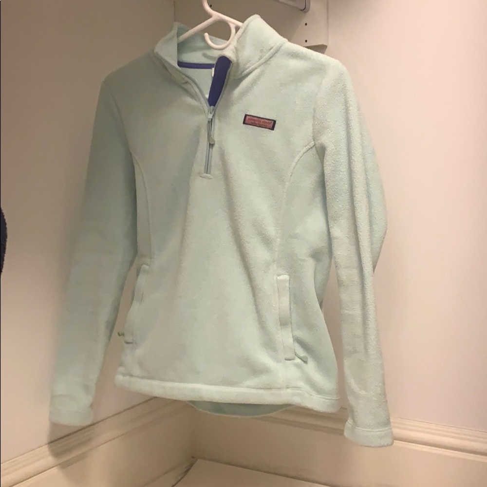Vineyard Vines Mint colored fleece